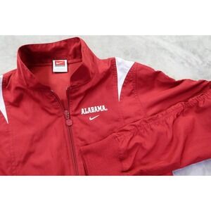 University of Alabama Crimson Tide Women's Nike Track Jacket Size S Rolltide